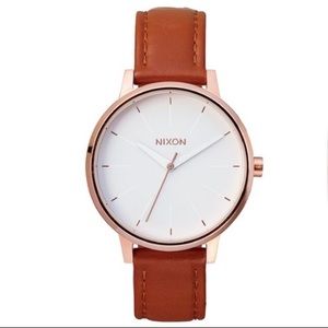 Kensington Leather Nixon Watch